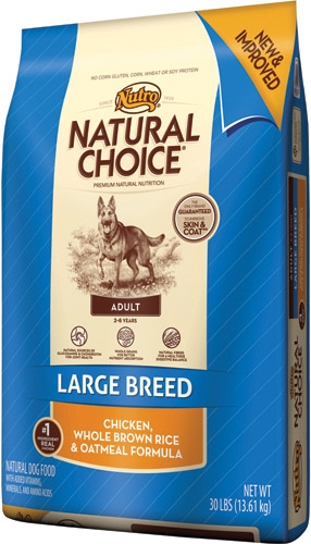 Pistol reccomend Natural choice large breed adult food